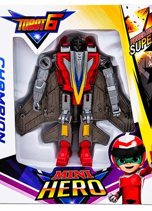 Трансформер tobot mini hero champion 12 см (g483187-118g)