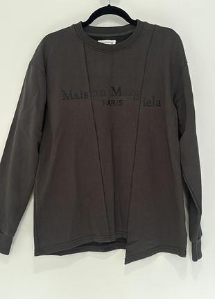 Світшот жіночий maison margiela чорний