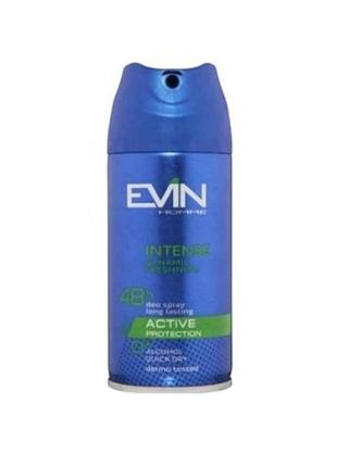 Дезодорант-антиперспірант evin спрей чоловічий intense  150 мл