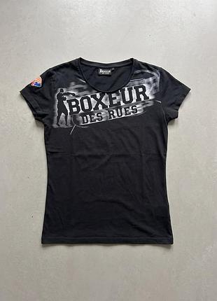 Жіноча футболка boxeur des rues