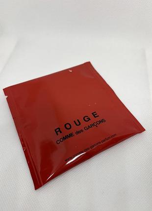 Оригинальный пробник rouge comme des garcons парфюмированная вода
