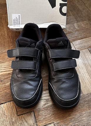 Кросівки для підлітків adidas tensaur sport 3.0 junior trainers чорні, розмір 37.5 (5), довжина устілки 23.5 см
