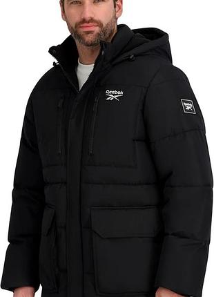 Чоловіча зимова куртка reebok puffer parka - розмір xl