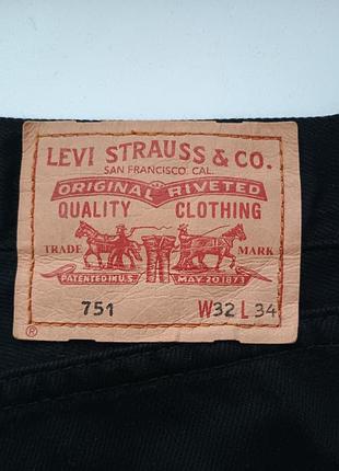 Джинси levis 751. w-32. l-34.(2008год.)