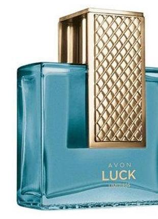 Парфумована вода avon luck limitless для чоловіків, 75 мл