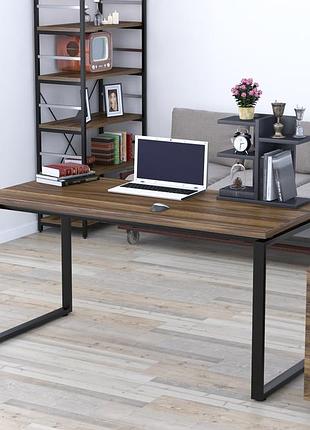 Письменный стол loft design q-160-36 black орех модена