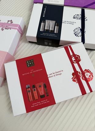 Червоний подарунковий набір rituals жіночий розмір с