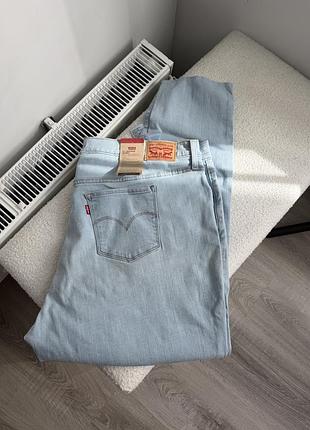 Батальний розмір джинсів levis жіночі skinny