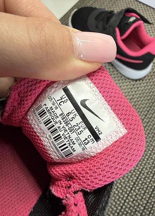 Оригинальные детские кроссовки nike на липучке 3