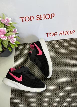 Оригинальные детские кроссовки nike на липучке 7