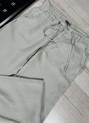 Льняные брюки h&amp;m 2