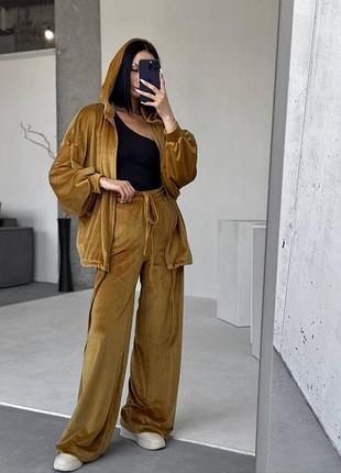 Женский велюровый костюм l/xl
