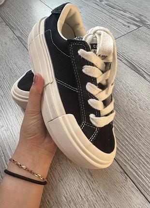 Кеди жіночі converse chuck taylor all star чорні, розмір 36.5