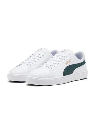 Кросівки чоловічі puma serve pro білі з зеленим 45 розмір