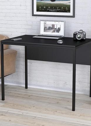 Письмовий стіл loft design l-2p mini чорний st7