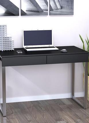 Письменный стол l-11 loft design черный st7