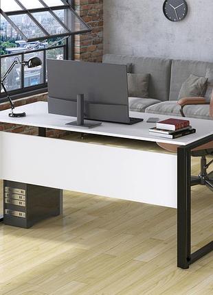 Письменный стол g-160-18 loft design белый