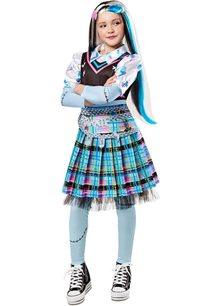 Костюм фрэнки штайн для детей 11-13 frankie stein deluxe monster high карнавальный детский костюм фрэнки штайн из monster high