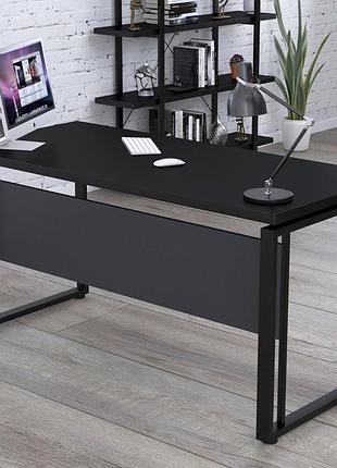 Письменный стол g-160-36 loft design черный st7
