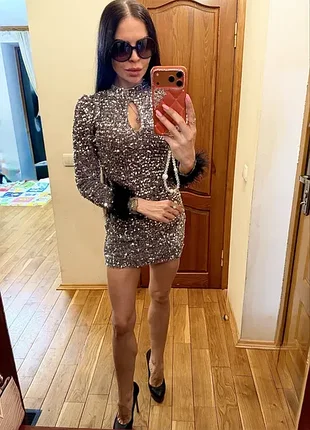 Платье с пайетками 2
