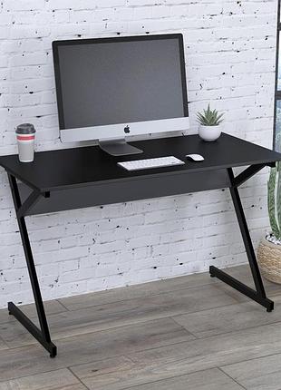 Письменный стол l-7-120 loft design черный st7