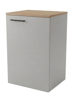 Тумба ws-750-1d пепельный