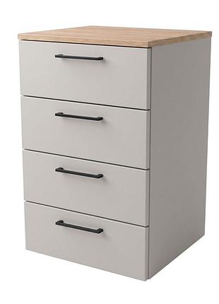 Тумба ws-750-4sm пепельный