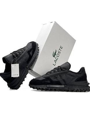Кроссовки мужские lacoste elite active black
