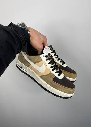 Кросівки чоловічі nike air force 1 '07 lv8 ‘baroque brown’ fb8878-200