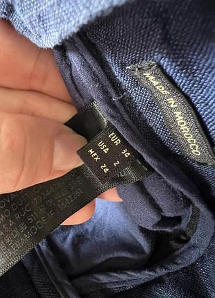 Шорти з льону massimo dutti 5
