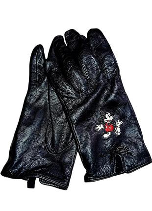 Кожаные перчатки disney store micky mause