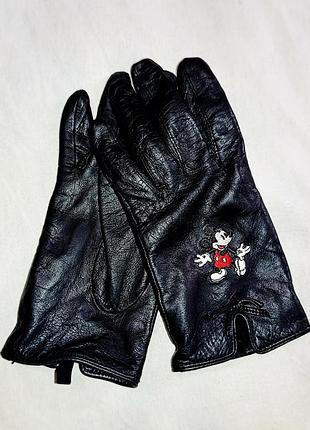 Кожаные перчатки disney store micky mause 2