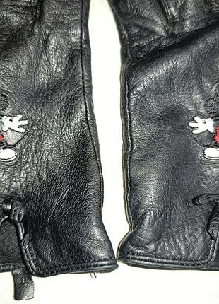 Кожаные перчатки disney store micky mause 5