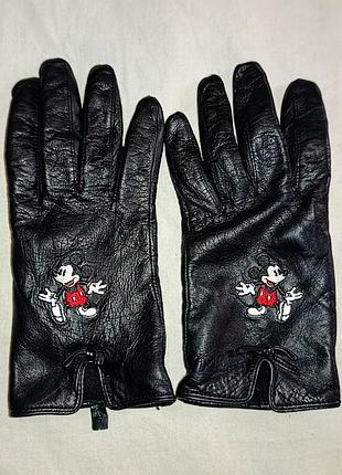 Кожаные перчатки disney store micky mause 3