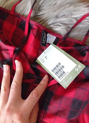 Новое платье в клетку h&amp;m 4