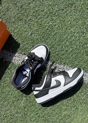 Чоловічі кросівки найк сб данк лов nike sb dunk low black/white 42
