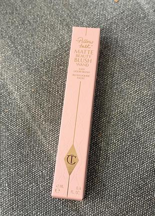 Рум'яна charlotte tilbury pillow talk matte beauty blush wand 12ml