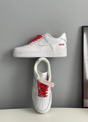 Nike air force 1 low supreme white 5