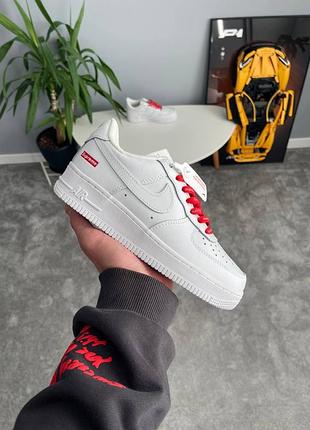 Nike air force 1 low supreme white 7