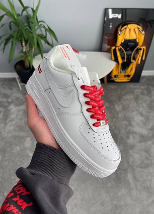 Nike air force 1 low supreme white