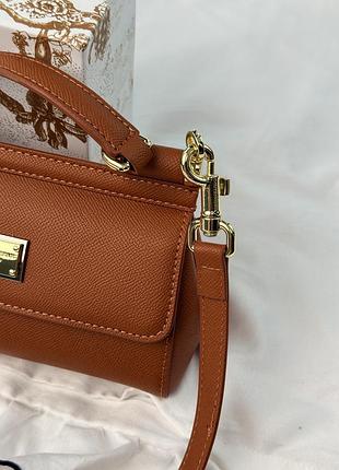 Сумка mini sicily camel bag 5