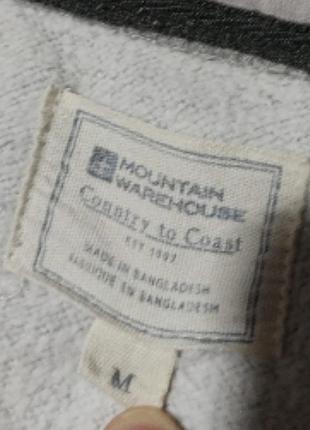 Мужская серая кофта mountain warehouse , размер m-l 2