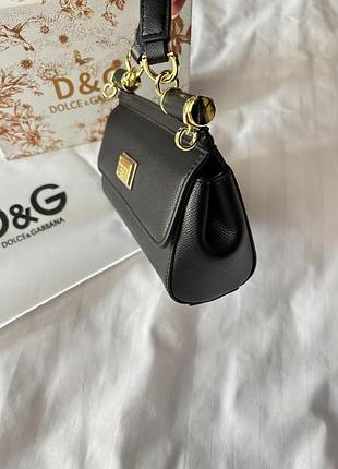 Сумка mini sicily black bag 4