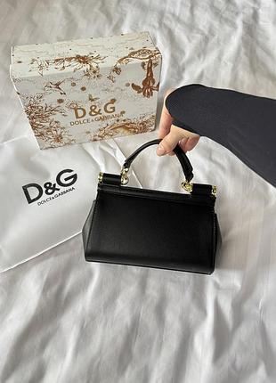 Сумка mini sicily black bag 6