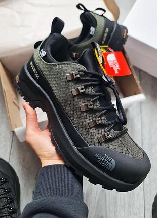 Кросівки чоловічі the north face glenclyffe gore-tex black green