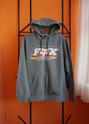 Fox racing xl | сіре худі з великим логотипом
fox racing hoodie grey xl xl