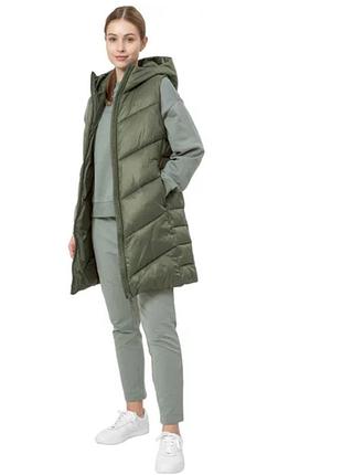 Женский стеганый пуховый жилет 4f sportstyle natural reflection