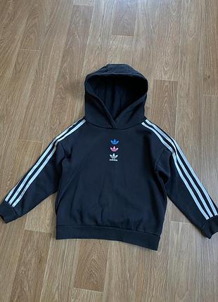 Кофта худі для дівчаток adidas розмір 7-8 років