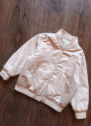 Бомбер куртка zara