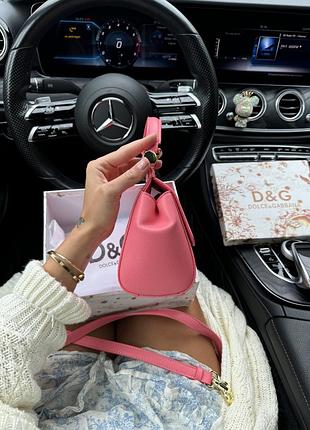 Сумка medium sicily pink bag 5